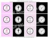 BALLERINA/BALLET Printable Cupcake Toppers- By A Blissful Nest