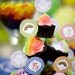 Rainbow Cupcake Toppers Party Circles - PRINTABLE - By A Blissful Nest