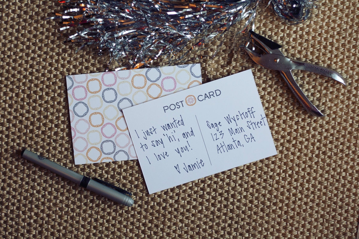 SALE Pattern Postcard Set