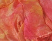 Firey Pinks and Oranges EXTRA large 54 inch playsilk