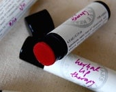 Herbal Lip Therapy - Organic, Botanically Colored Pink Super-Nourishing Lip Balm (0.15 oz tube)