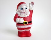 Vintage Sanitoy Rubber Santa Squeak Toy - OopseeDaisies