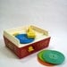 FISHER PRICE Music Box Record Player 1971