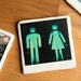 Polaroid Ceramic Coaster - His and Her
