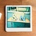 Polaroid Ceramic Coaster - SUN