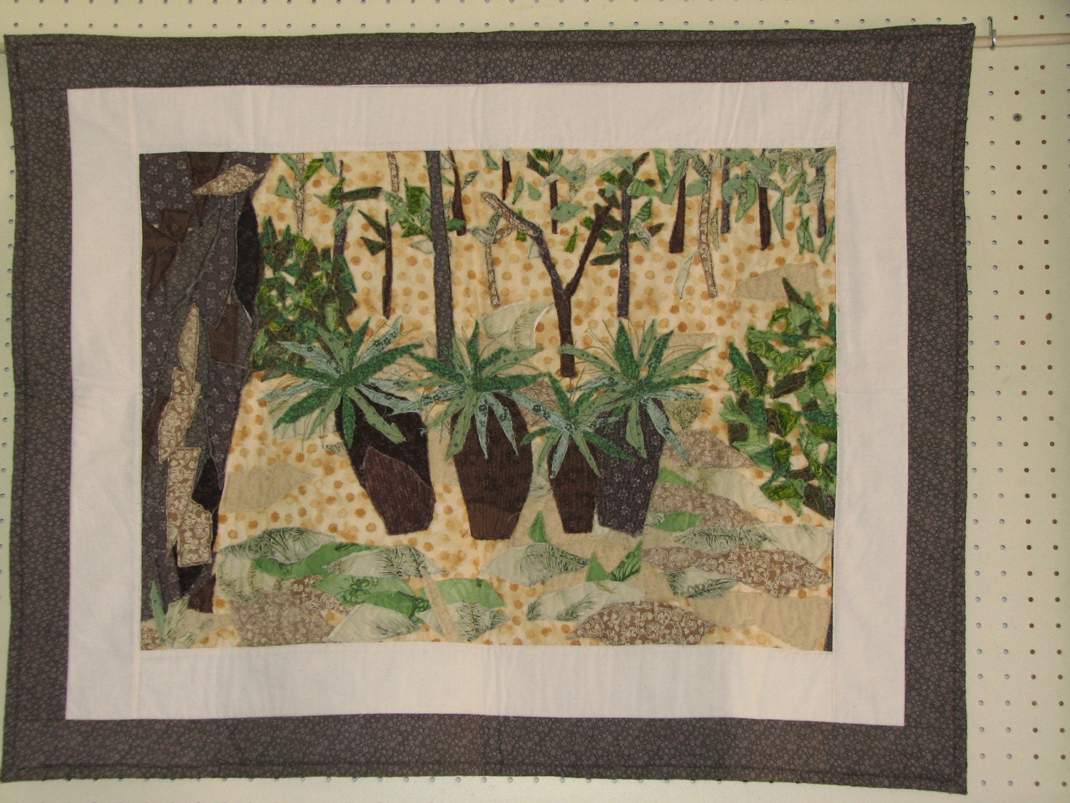 Wallhanging Quilt, Grasstrees READY TO SHIP