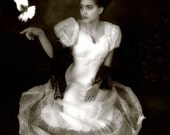Frida(Model) with Dove,("Frida's Release) 8x12 Archival Photographic Print