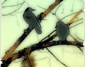 Two Crows on Tree,(Just a Thought) - 8"x10" Archival Photographic Print