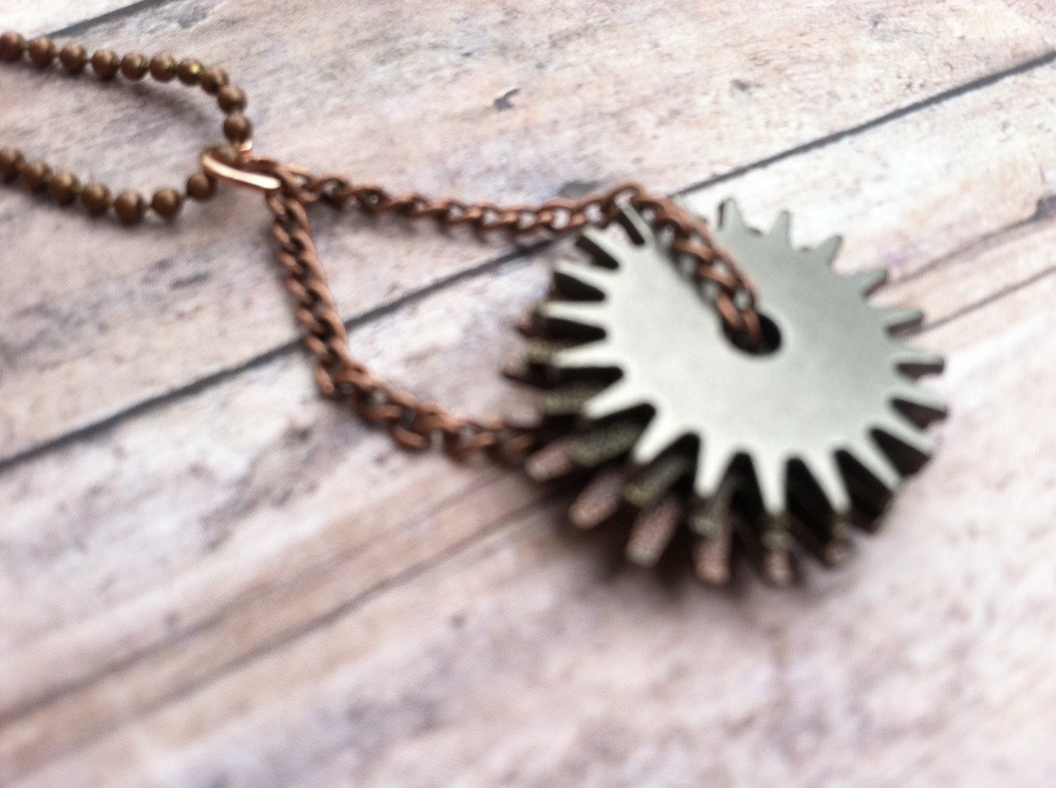 Shift Gears Necklace