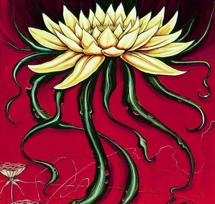 Lotus by Shanna Trumbly- Eco Paper Print