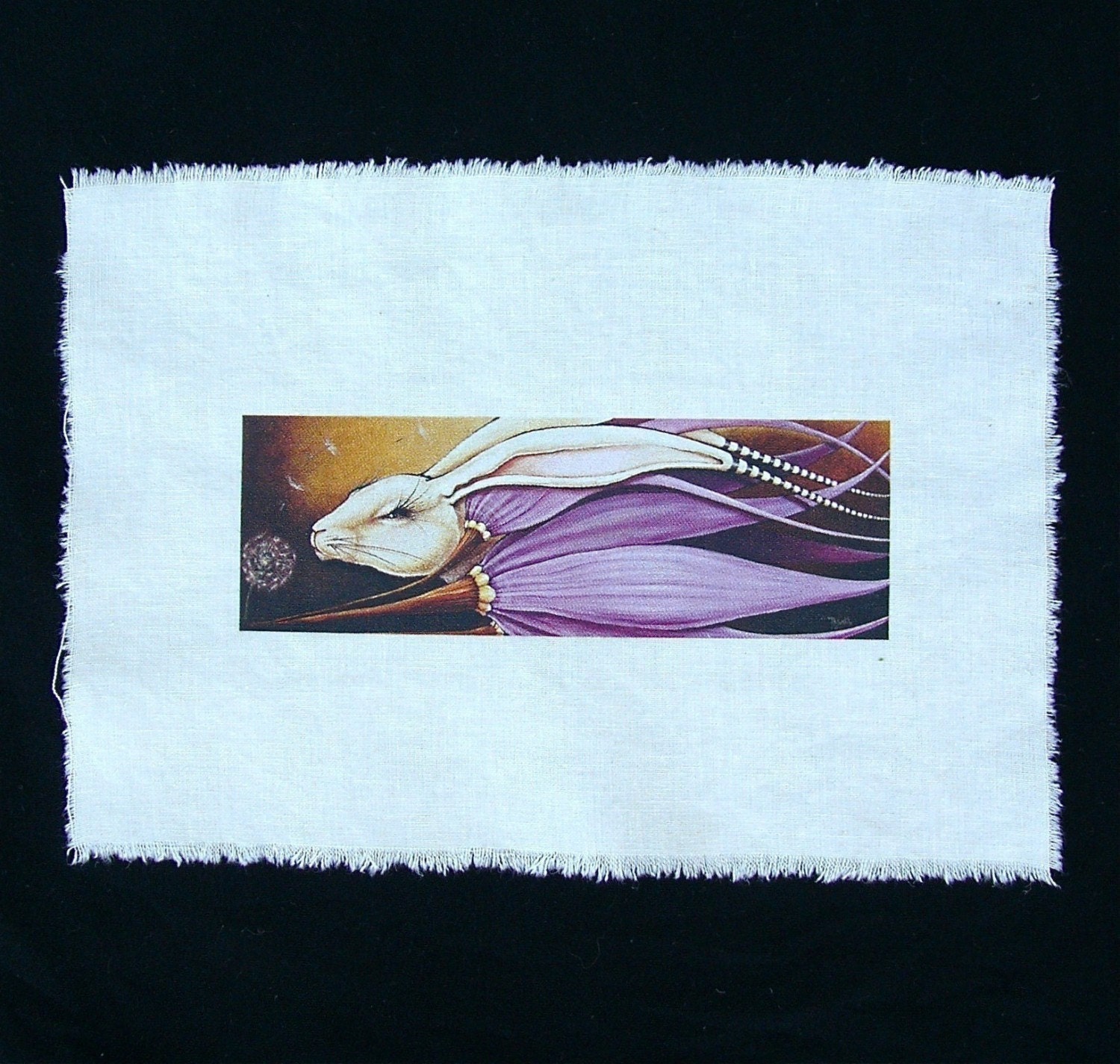 Wishing Adeline- Organic Cotton Fabric Patch Embellishment