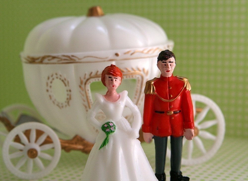Cinderella and Prince Charming Cake Topper Set Il_170x135