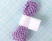 Lilac Purple Baker's Twine (15 yards) - Purple and White Bakers Twine Il_170x135