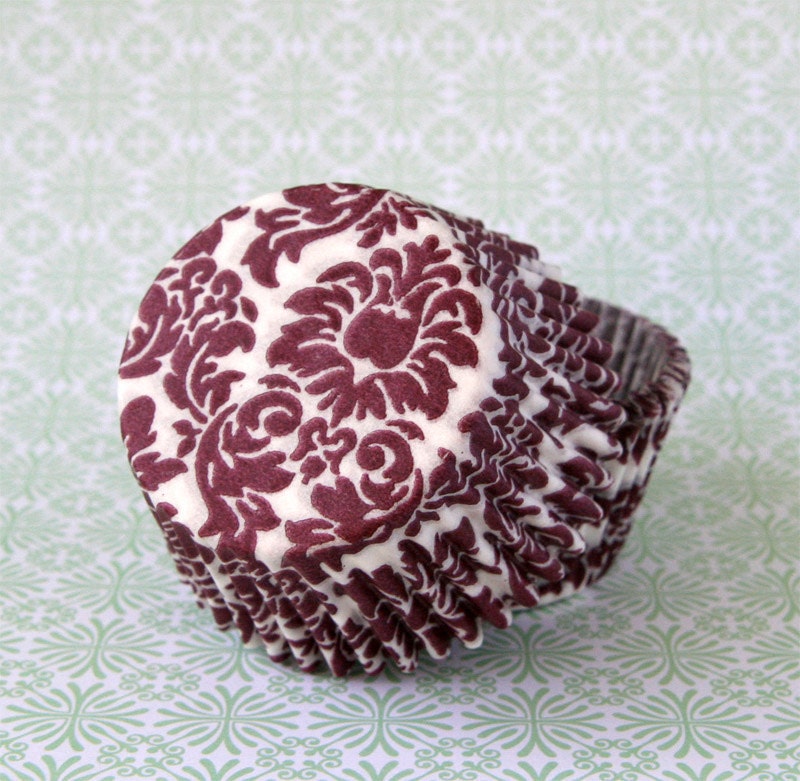 Purple Damask Cupcake Liners (45) Il_170x135