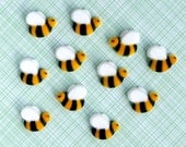Bumble Bee Edible Sugar Decorations for Cupcake and Cake Decorating (24)