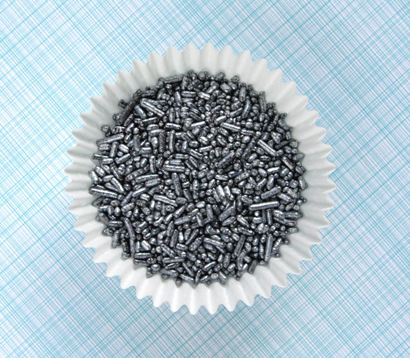 Silver Sprinkles for Decorating Cupcakes and Cookies (3.2 ounces) Il_170x135