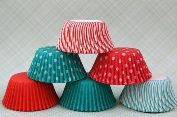 Christmas Mix Cupcake Liners (90) Il_570xn