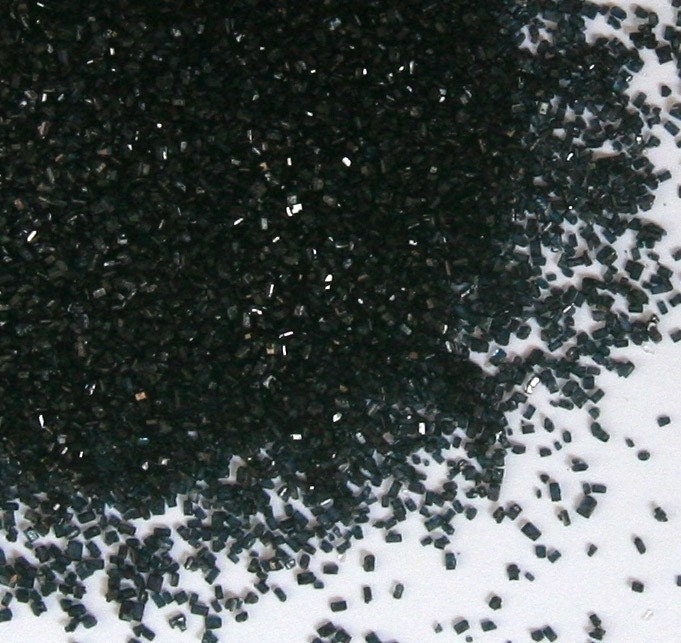 Black Sanding Sugar for Decorating Cupcakes, Cookies and Cakes (4 ounces) Il_570xn