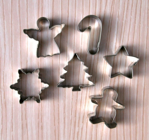 Mini Christmas Cookie Cutter Set Il_570xn