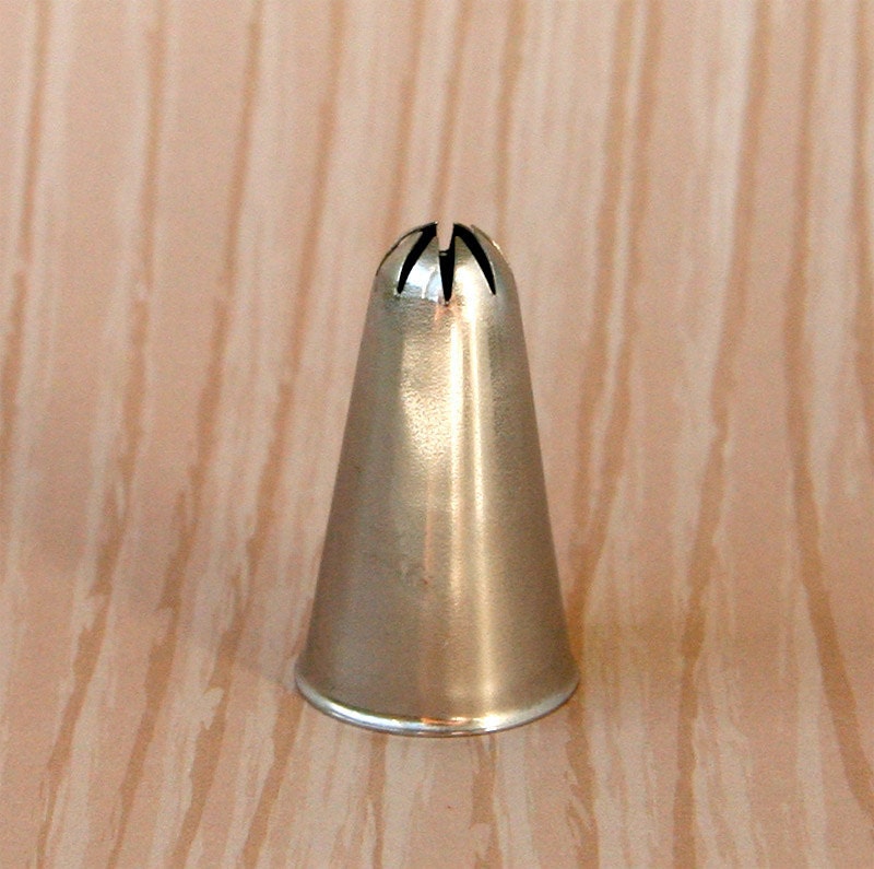 MINI Closed Star Pastry Tip for Decorating Mini Cupcakes Il_570xn