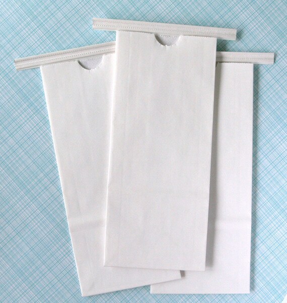 Small White Paper Bakery Bags (12) Il_570xn