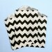 Little Chevron Paper Bags in Pink, Yellow and Black (30)