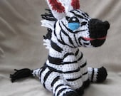 Crocheted Zebra PDF Pattern - Digital Download