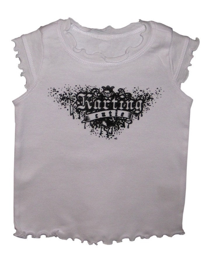 Girls Go Kart Shirt - Baby and Kids Sizes