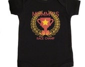 Mommy's Race Champ Baby Onesie