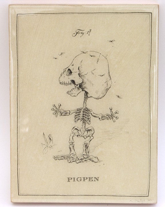 Pigpen Skeleton (Panel)