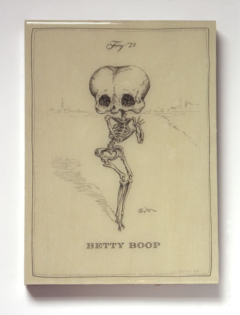 Betty Boop Skeleton (Panel)