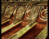 Skeeball Photograph - 8 in x 8 in Fine Art Photograph - Vintage Arcade Game Photo - Man Cave Art - Carnival Game Photography - Mens Decor