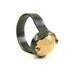 Black Silver 14K Gold Peach Agate Ring - Peaches