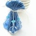 Blue Wedding Beaded Tassel Wristlet Bracelet