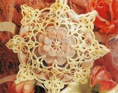 X164 Crochet PATTERN ONLY Rose Sachet Pattern