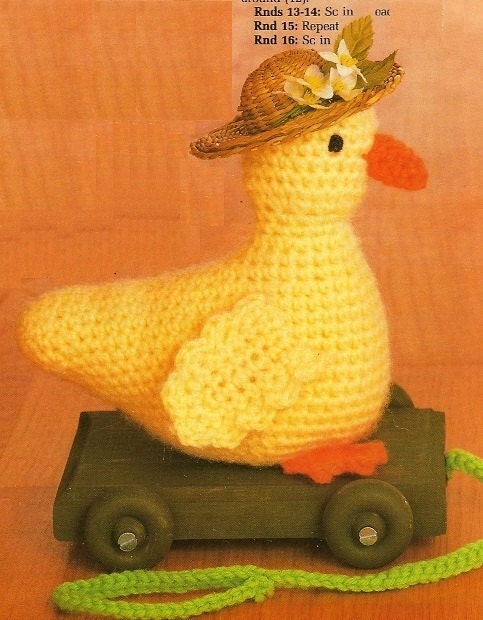 crochet duck pattern