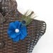 Bridal hair flower with peacock feather, weddings, spring wedding, summer wedding, silk facinator, rhrinestone