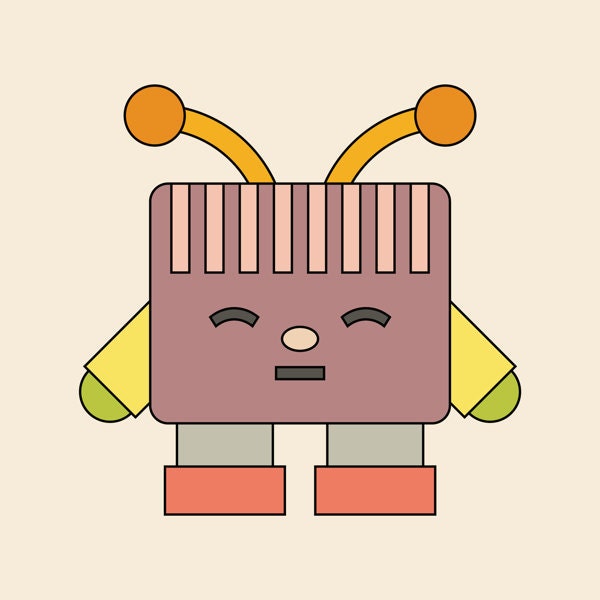 Little Purple Robot