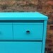 Mid Century Dresser In Chevy Blue