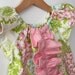 Flutter Sleeve Ruffle Peasant Dress in Mod Pink Floral-6m, 9m, 12m, 18m, 2T, 3T, 4T, 5, 6 by Smashed Peas and Carrots