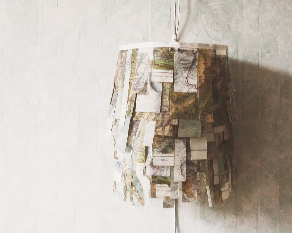 mountain map lamp - umbu
