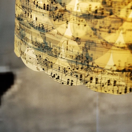 musik lamp