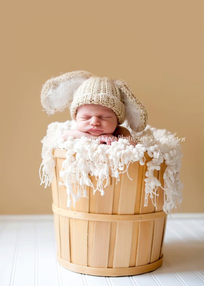 Crochet Floppy Ear Bunny hat