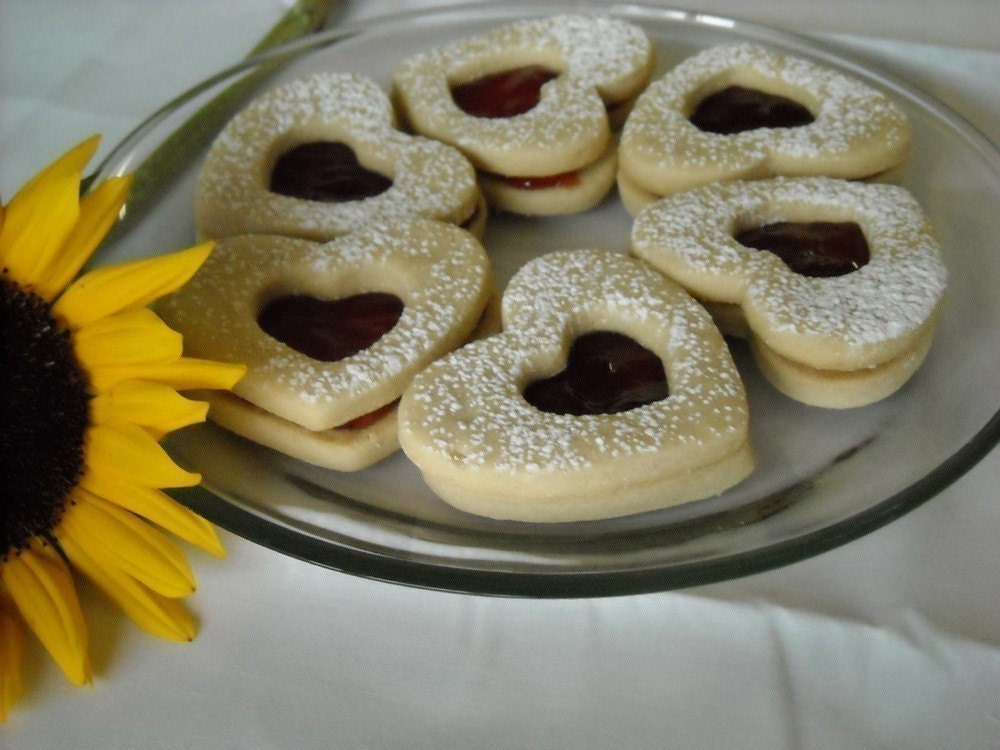 Vanilla Shortbread Sandwiches - Vegan