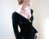 Velvet Heidi Top. Black.