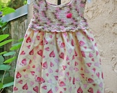 Little Heart Breaker Dress - Size 6 - 12 Months