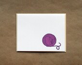 Yarn Monogram Stationery