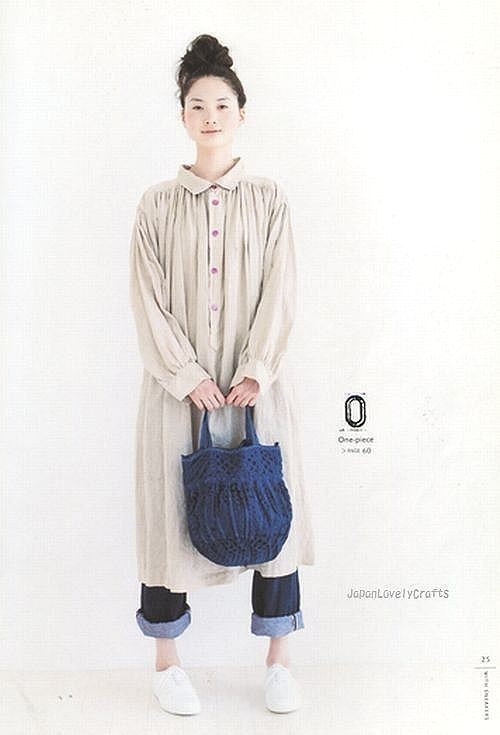 Simple Clothes A to Z - Japanese Sewing Pattern Book for Women - Kyoko Inada - B46