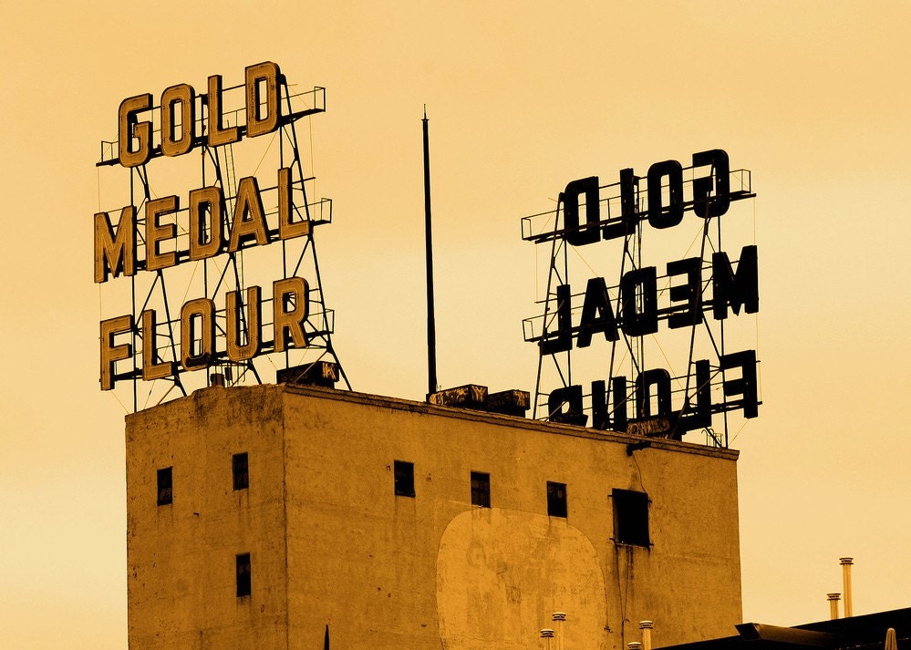 5x7 Fine Art Photo - Gold Medal Flour in MPL