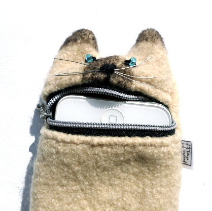 iPhone 4 case iPhone 5 case: Hungry Siamese Cat